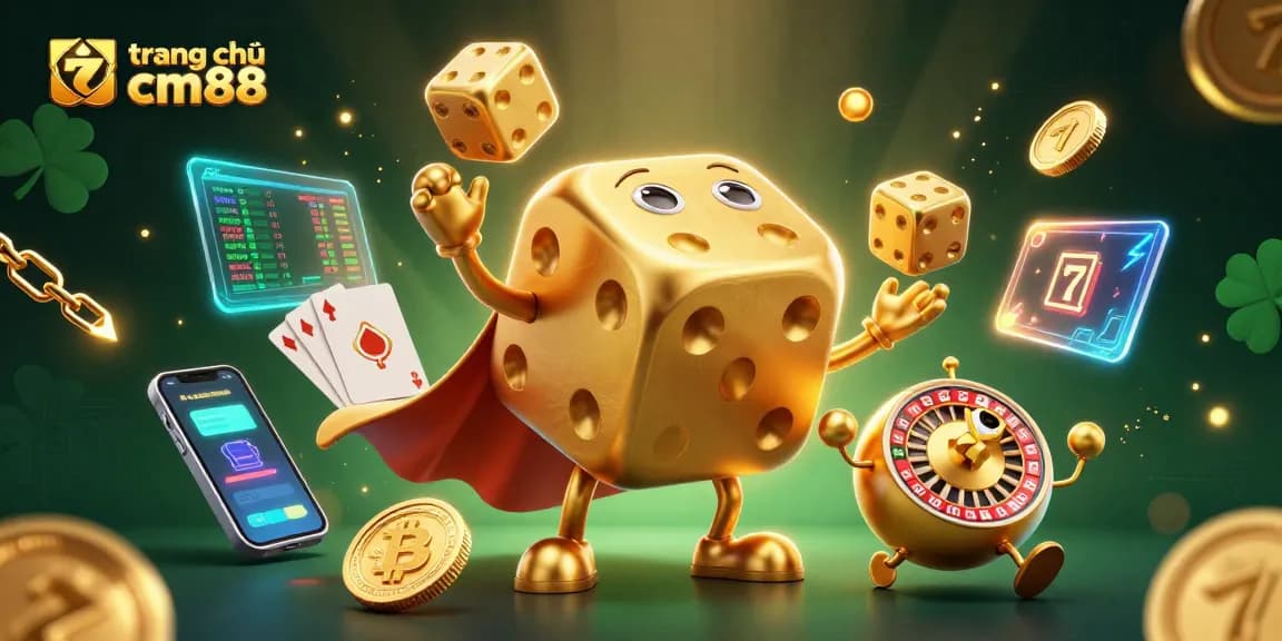 Engage with the vibrant world of trang chủ cm88 as dynamic 3D characters illustrate the thrilling online casino experience.
