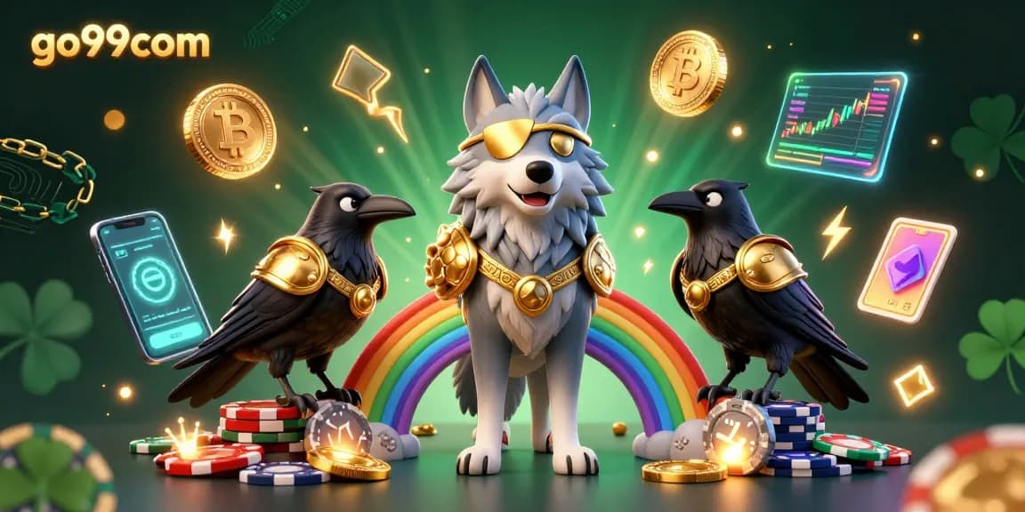 Engage with go99com's thrilling casino adventure featuring Norse characters and crypto elements.