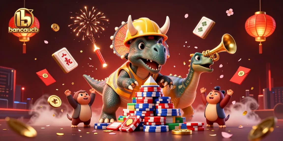 bancaucb showcases an engaging underwater gambling scene featuring vibrant characters and festive elements.