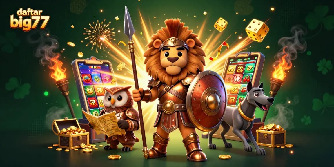 Experience thrilling gameplay with daftar big777 at the dynamic online slot machine.