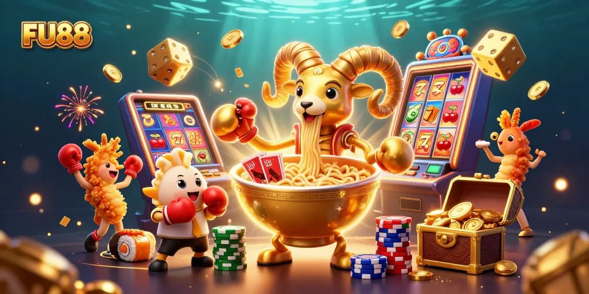 Join the excitement at FU88 with vibrant casino characters, jackpots, and immersive gaming elements.