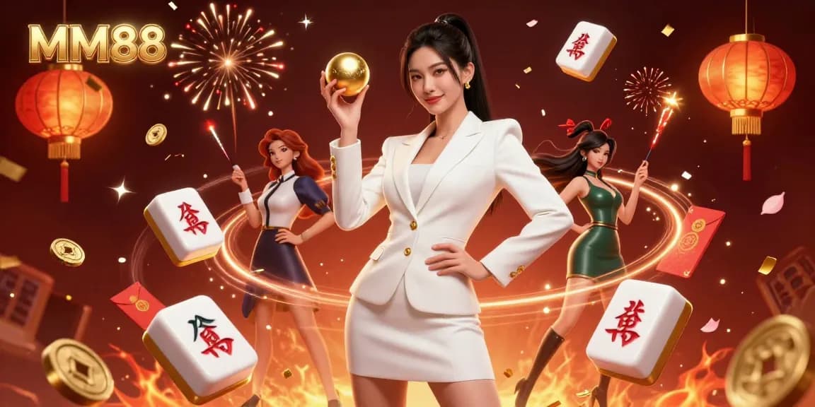 At MM88, experience the thrill of high-stakes gambling with our luxurious 3D casino illustration.