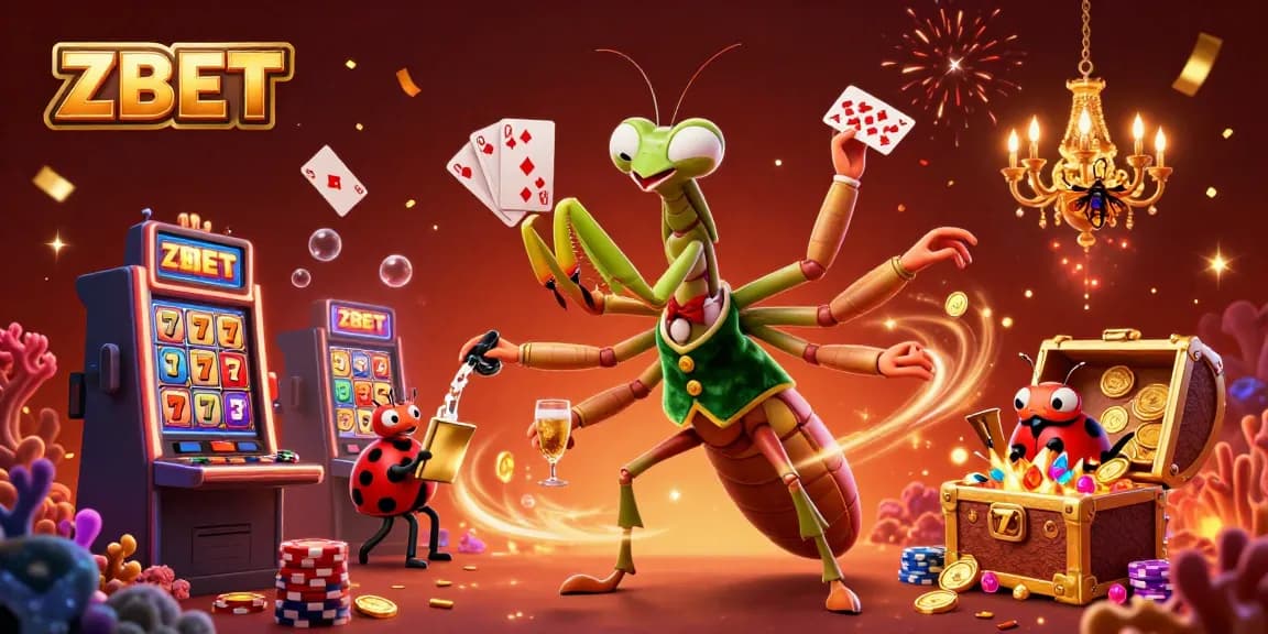 ZBET enhances winning chances with a vibrant, action-packed casino scene filled with energy and excitement.
