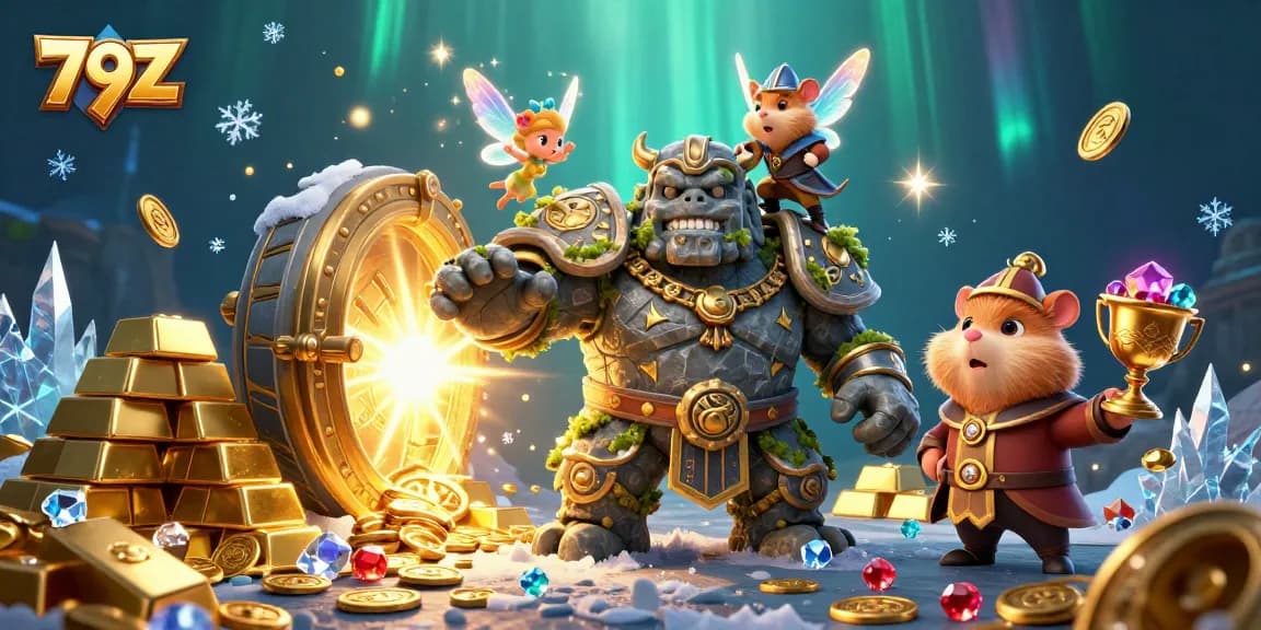 Experience the thrill of 79Z casino with vibrant treasures and magical fantasy elements.