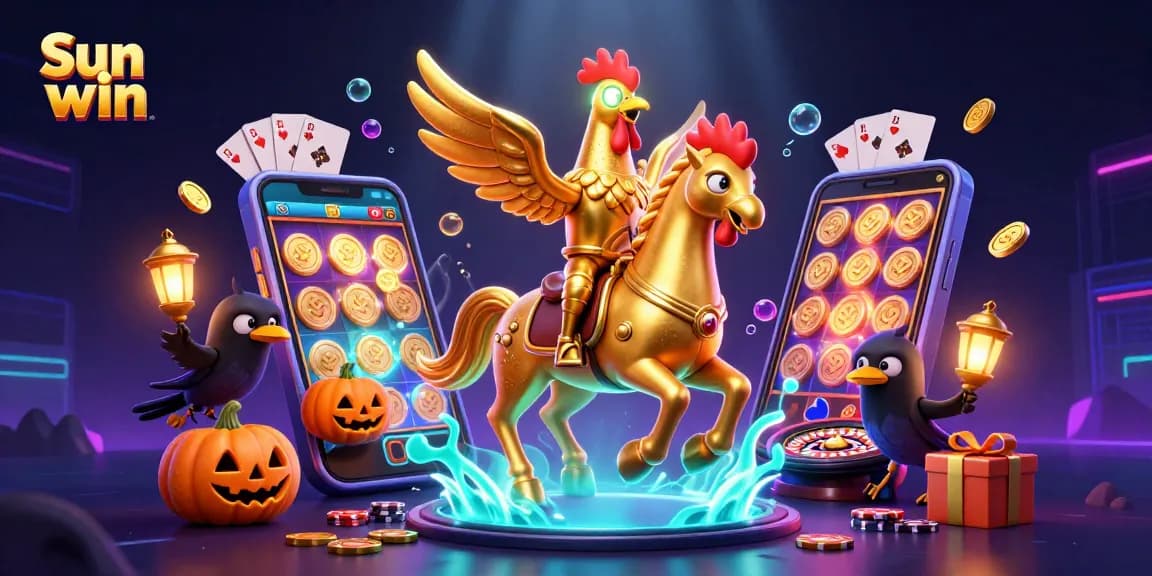 Spin and win with Sun win in a dazzling midnight casino adventure featuring vibrant gaming elements.