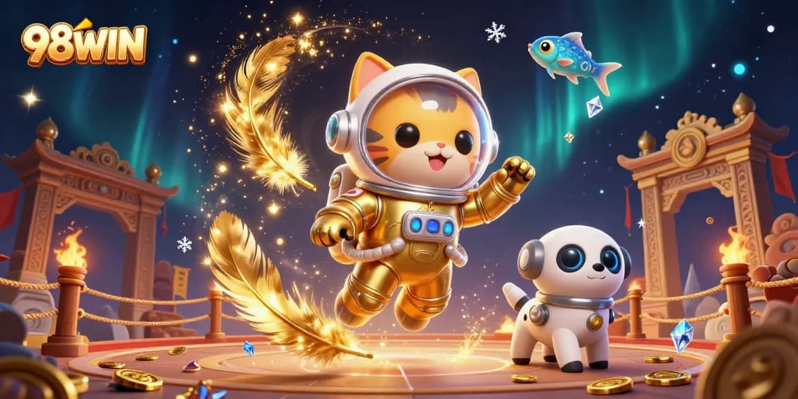 Engage in thrilling gameplay at 98WIN with a vibrant galaxy of casino adventures.