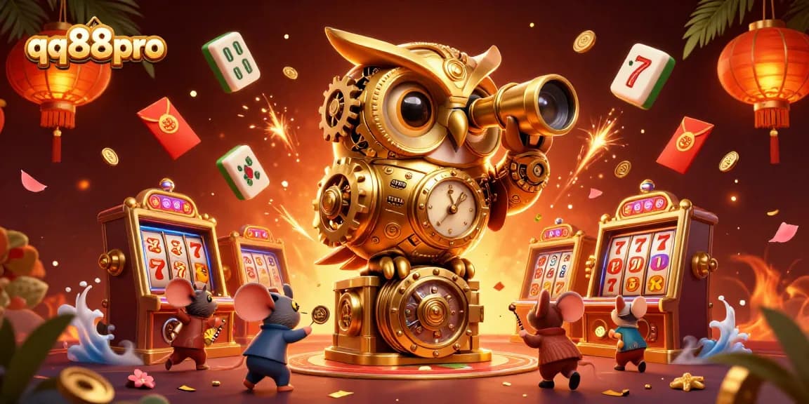 Experience thrilling gameplay at qq88pro with dynamic 3D casino elements and engaging characters.