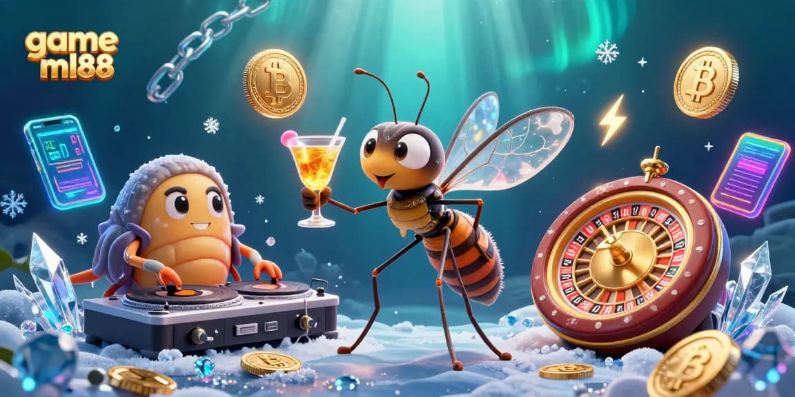 Experience thrilling gaming action with game ml88's vibrant digital casino scene full of energy.