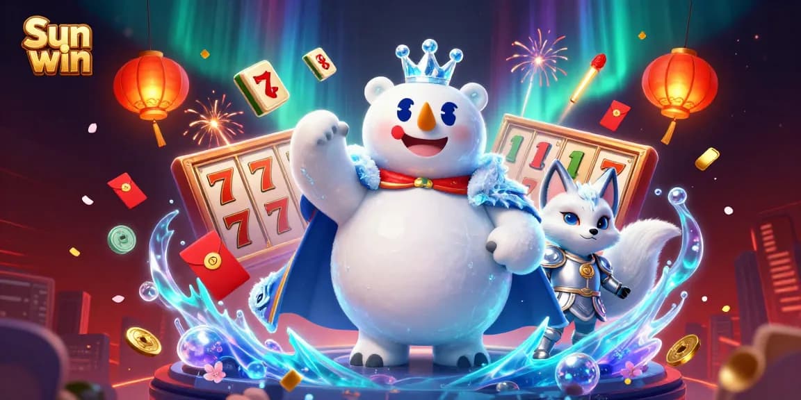 Engage with thrilling gameplay at Sun win, featuring colorful slots and vibrant casino elements.
