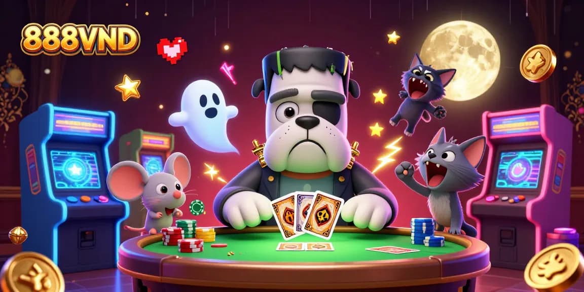 Experience the thrill of 888VND with unique characters and a vibrant casino atmosphere.