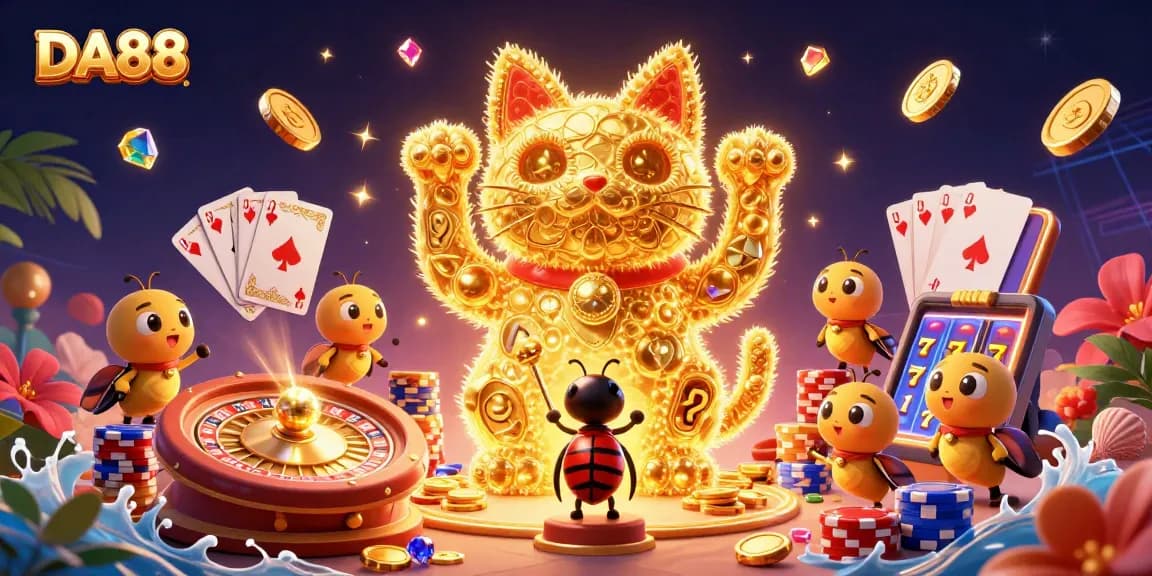 Experience thrilling wins at DA88 with dynamic game elements and engaging casino visuals.