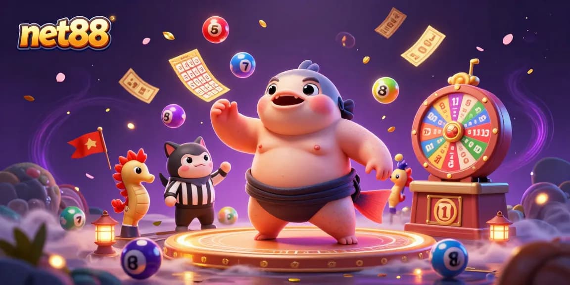 Experience the excitement of net88's underwater gaming scene with vibrant visuals and dynamic action.