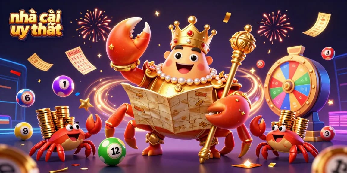 Experience the excitement of nhà cái uy tín with colorful games, golden treasures, and festive elements!