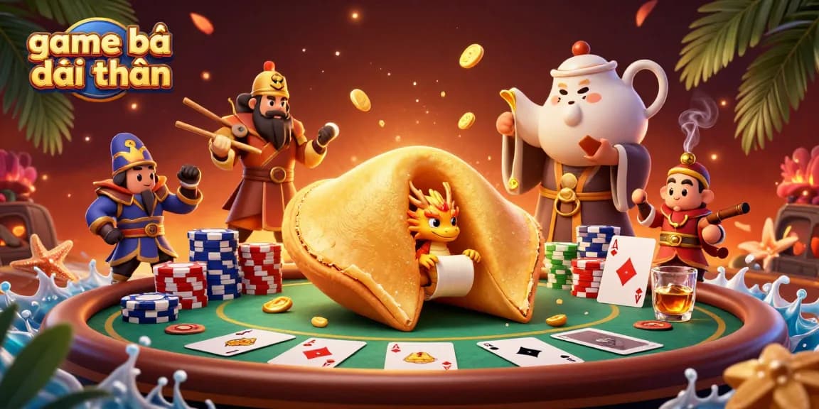 Experience thrilling game bài đổi thưởng with vibrant poker action and captivating characters.