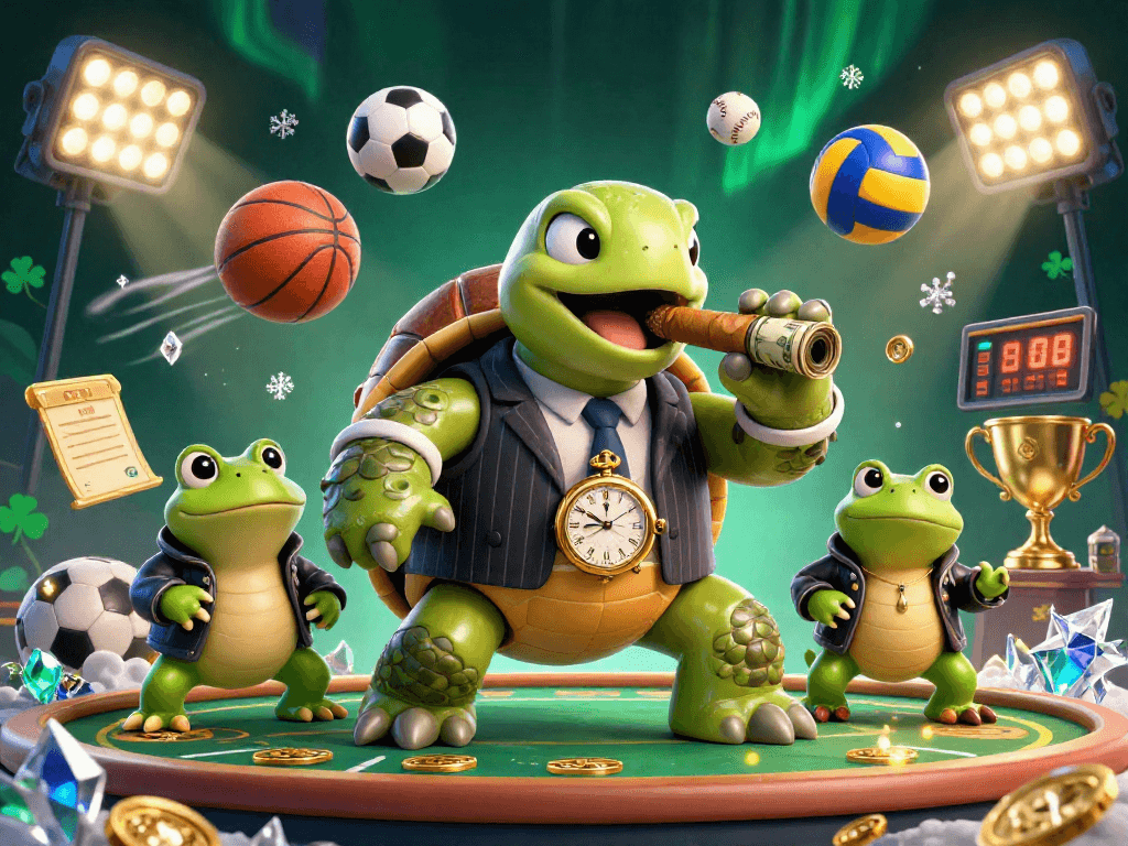 Bet big with au88biz as a snapping turtle mobster leads the casino excitement with dynamic sports elements.