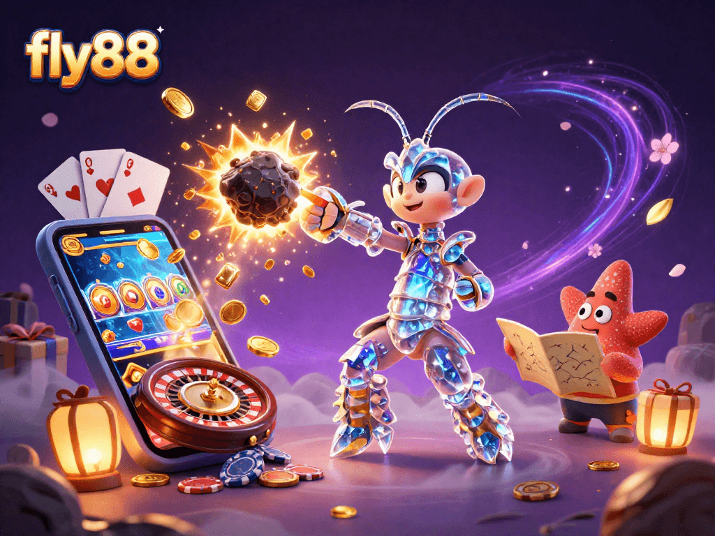Unleash winning strategies with fly88 as the galactic mantis shrimp conquers the casino realm.