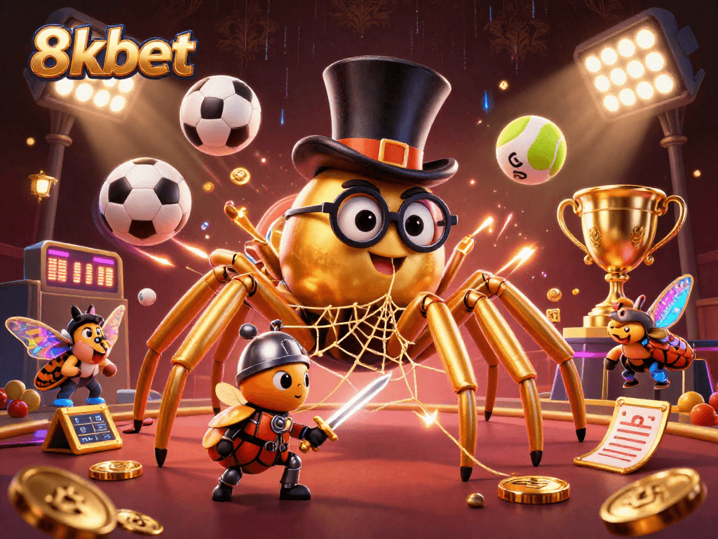 Experience thrilling gameplay and wins with 8kbet's dynamic casino adventure featuring bold characters.
