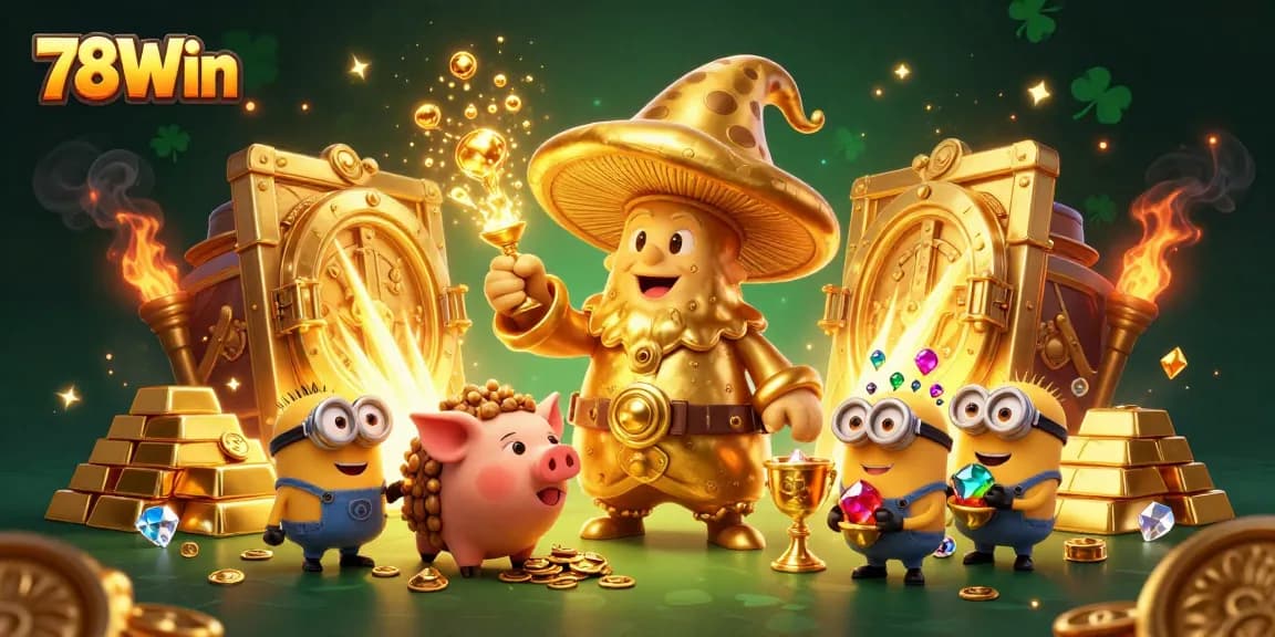 Experience big wins at 78Win with magical treasures and vibrant 3D casino adventures.