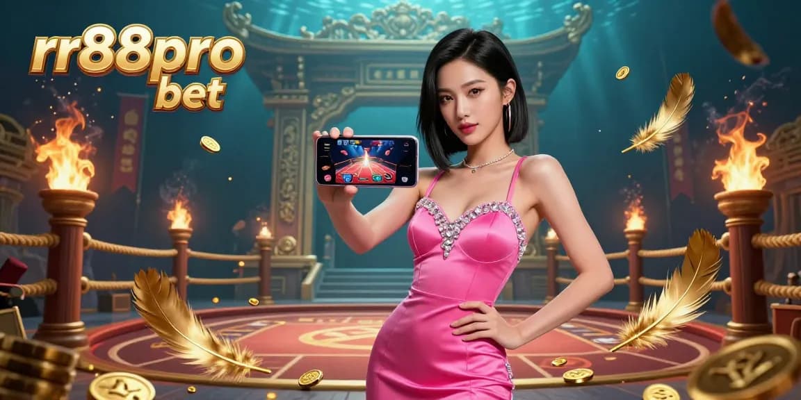 Experience thrilling gameplay with rr88pro bet at a live dealer casino on a smartphone.