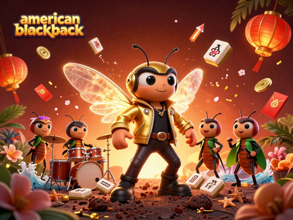 Play thrilling american-blackjack with strategic winning moves in this rich, dynamic casino scene.