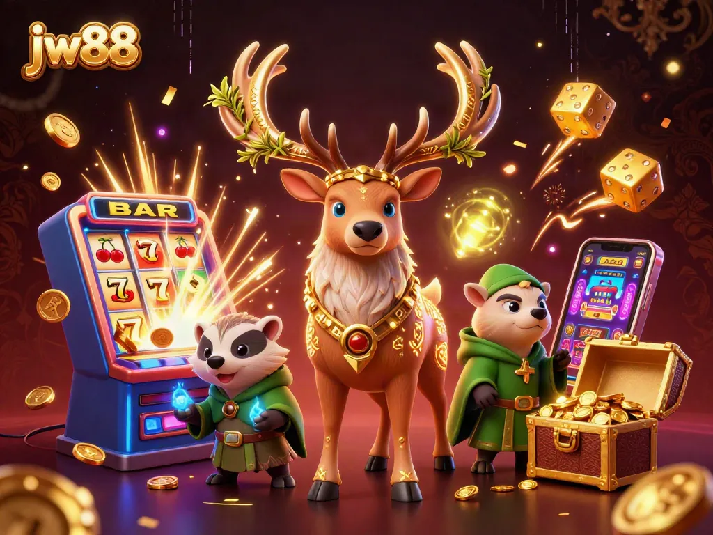 Spin the reels at jw88 with a captivating Celtic theme surrounded by jackpot celebrations.