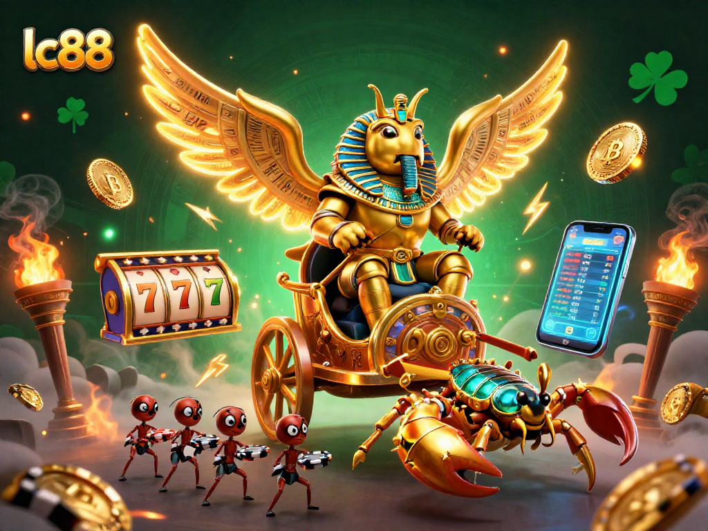 Experience thrilling gameplay at lc88 with vibrant slot machines and a dazzling casino atmosphere.