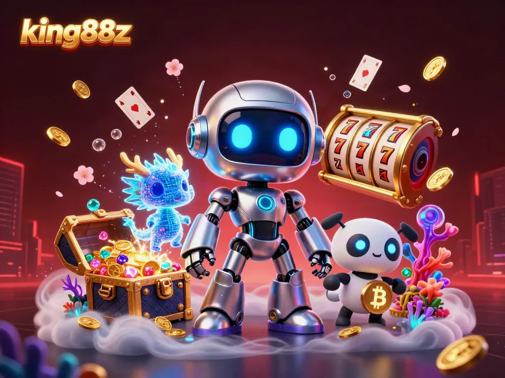 Experience thrilling gameplay with king88z's vibrant 3D casino adventure featuring animated characters and exciting game elements