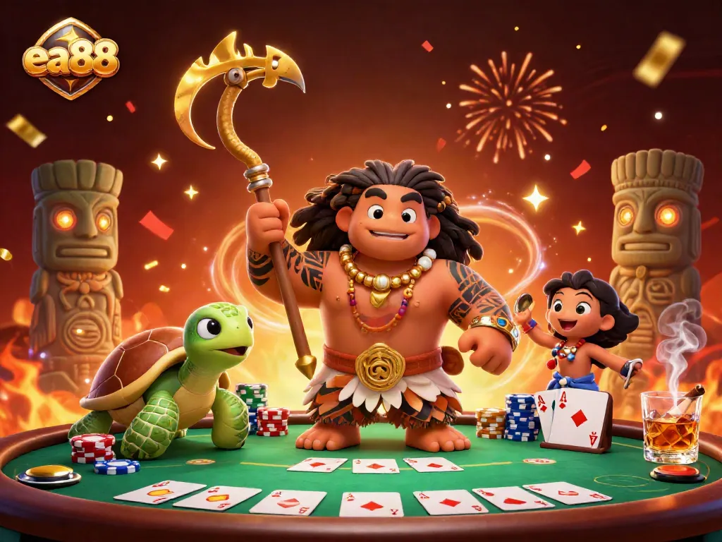 Experience thrilling gameplay with ea88 showcasing vibrant casino action and engaging characters.