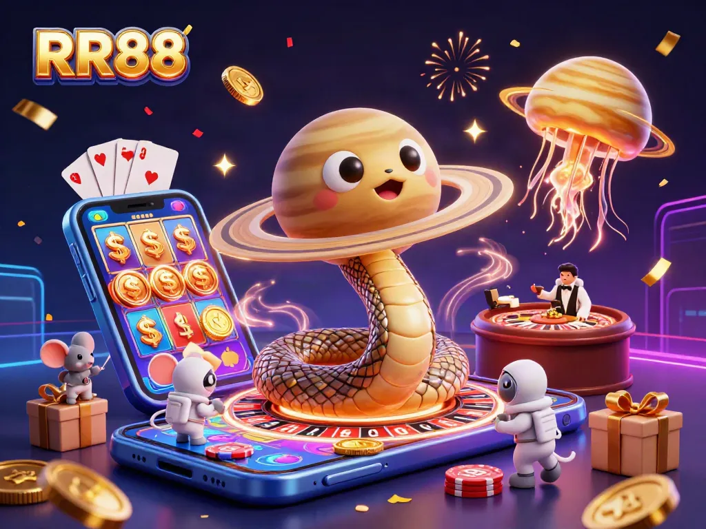Join the excitement at RR88 with cosmic gameplay featuring vibrant slot games and dynamic roulette.