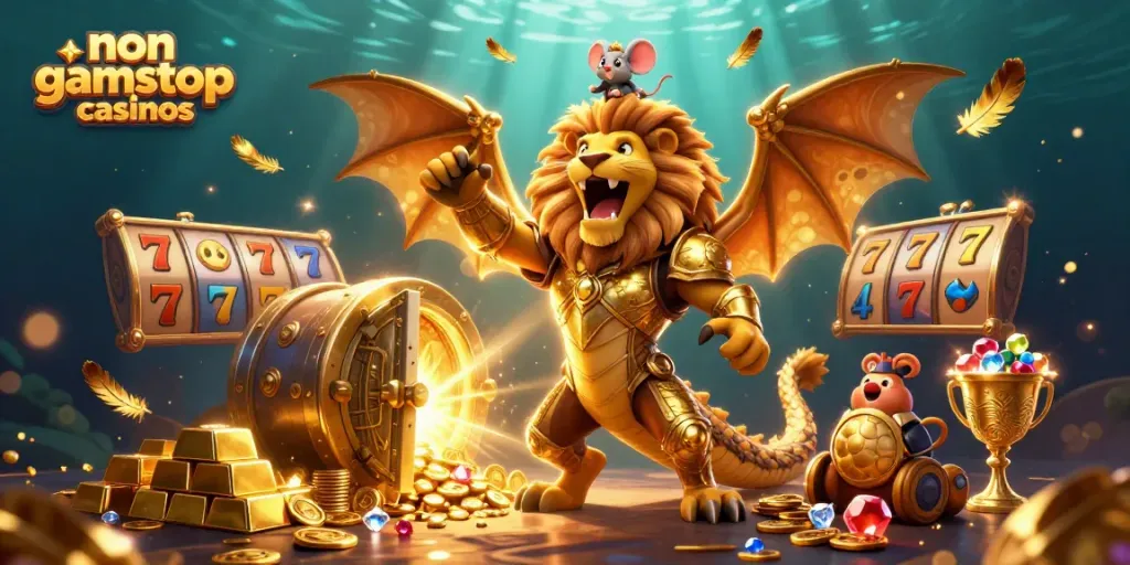 Experience thrilling gameplay at non gamstop casinos with casino reels and sparkling treasures.