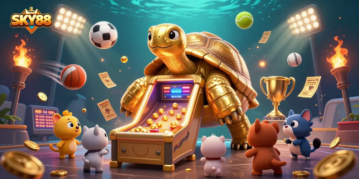 Engage with exciting sports betting action at SKY88 with dynamic game elements and vibrant visuals