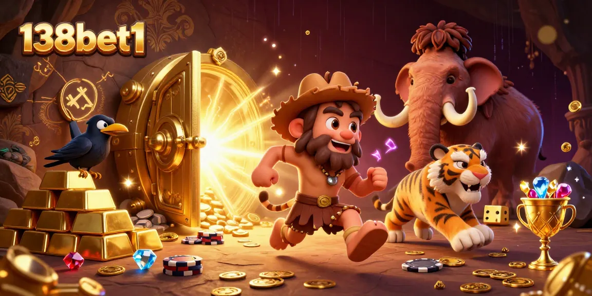 Experience unique gaming excitement at 138bet1 with vibrant prehistoric casino visuals.