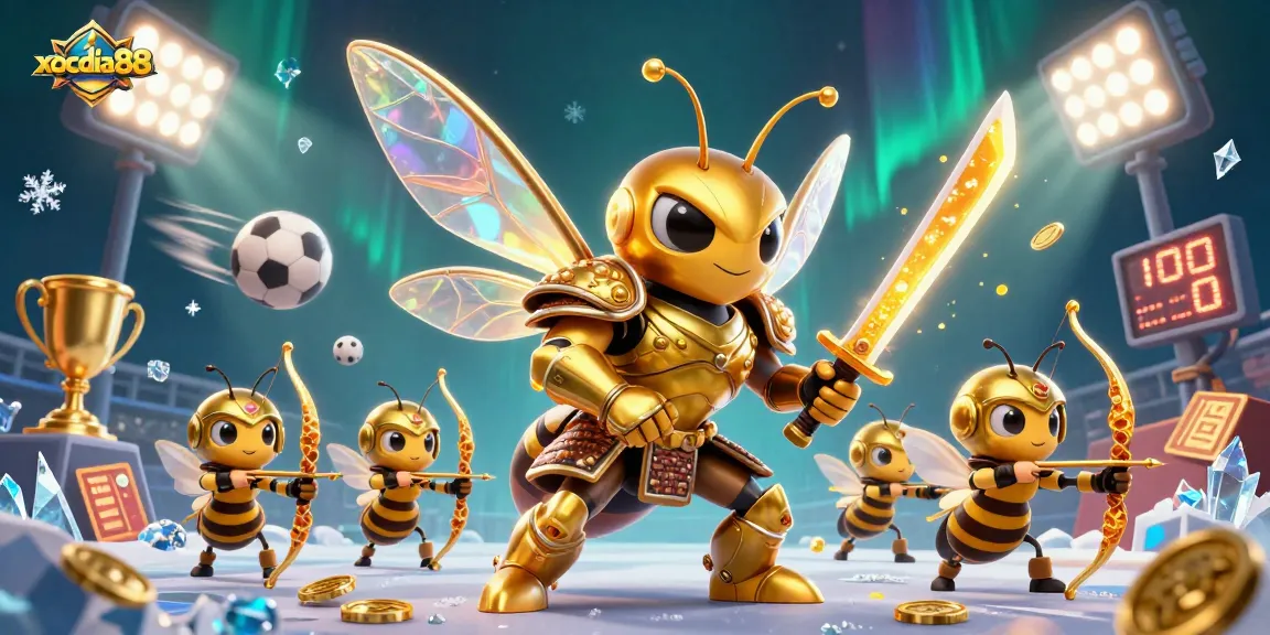 Betting on xocdia88 while enjoying a vibrant casino adventure with dynamic elements and rich details.