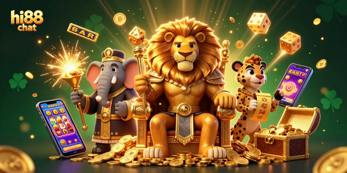 Engage in thrilling bets with hi88 chat, where the lion king reigns over rich gaming rewards and excitement!