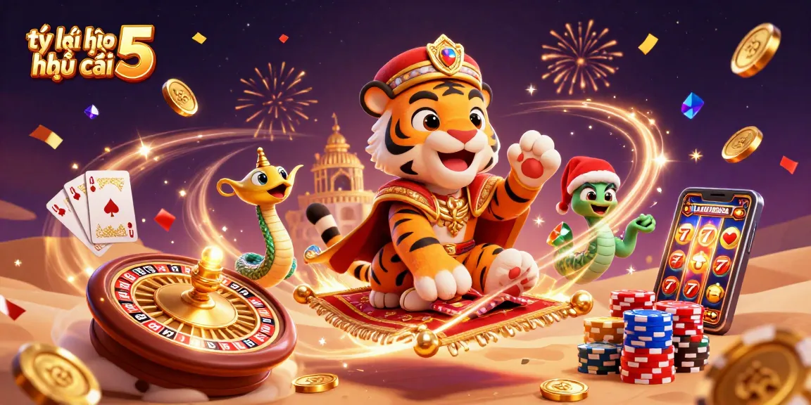 Experience thrilling winning moments with tỷ lệ kèo nhà cái 5 in this colorful casino scene.