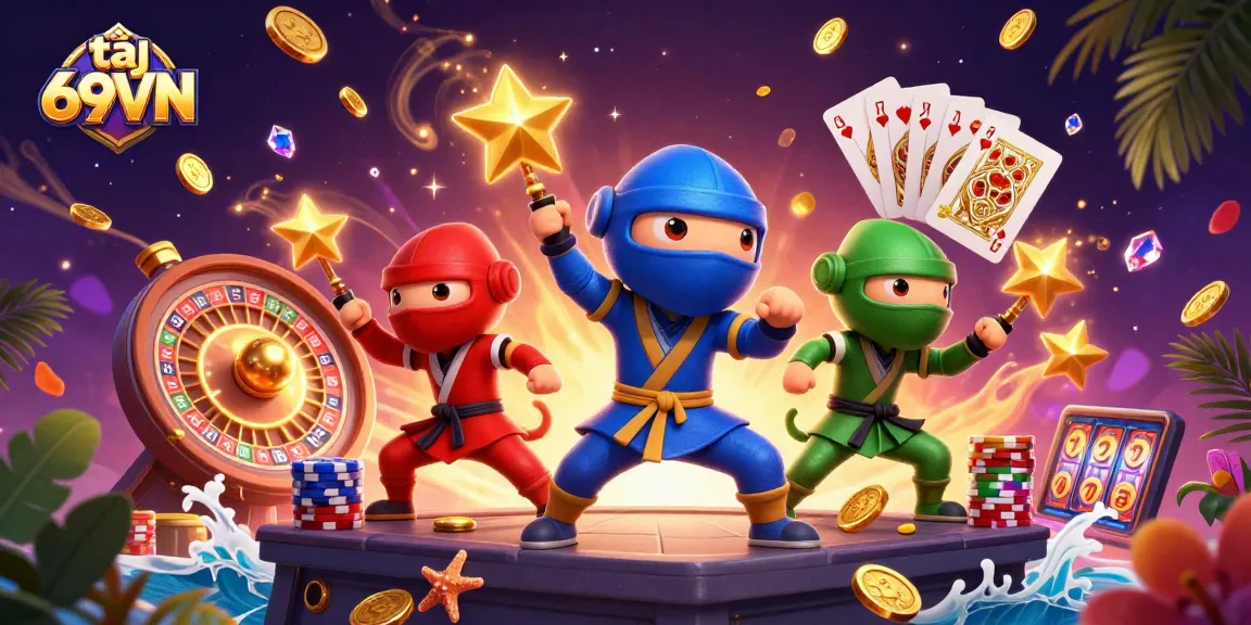 Engage in thrilling gaming at tại 69VN with stunning 3D action and rich casino elements.