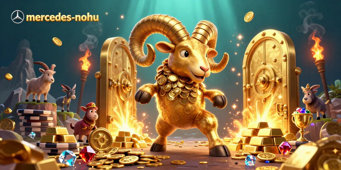 Experience the thrilling mercedes-nohu adventure with golden treasures and vibrant casino elements.