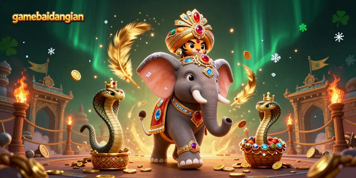 Experience the thrill of gamebaidangian and win big with Jhandi Munda's vibrant 3D illustration.