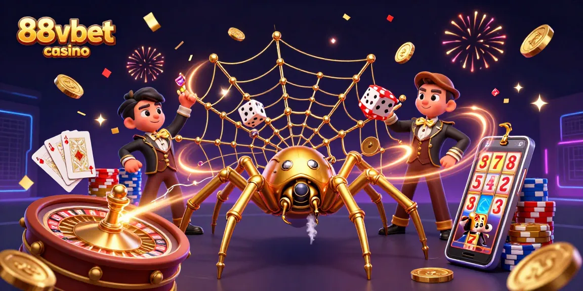 Trải nghiệm thế giới sòng bạc 88vbet casino với hình ảnh 3D sôi động và đầy hấp dẫn.