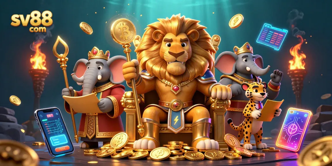 Experience fast betting and thrilling games at sv88 com with vibrant 3D characters and casino elements.