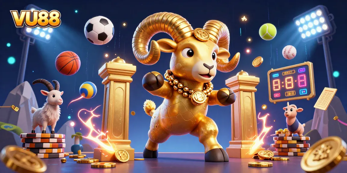 Experience thrilling gameplay at VU88 with dynamic sports elements and captivating illustrations.