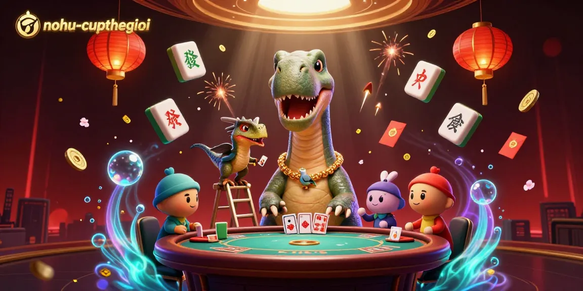 Engage in thrilling luck with nohu-cupthegioi's vibrant casino experience featuring dinosaurs and games.